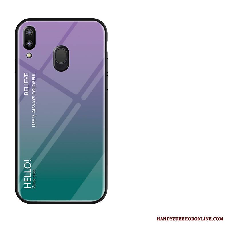 Samsung Galaxy M20 Futerał Gradient Gwiazda Cienkie Nowy Silikonowe Anti-fall