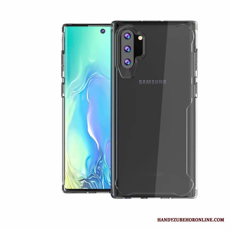 Samsung Galaxy Note 10+ Futerał Anti-fall Ochraniacz Czerwony Etui Etui Na Telefon Gwiazda