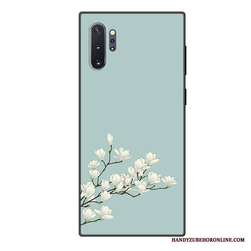 Samsung Galaxy Note 10+ Futerał Gwiazda Niebieski Anti-fall All Inclusive Dostosowane Etui Mały