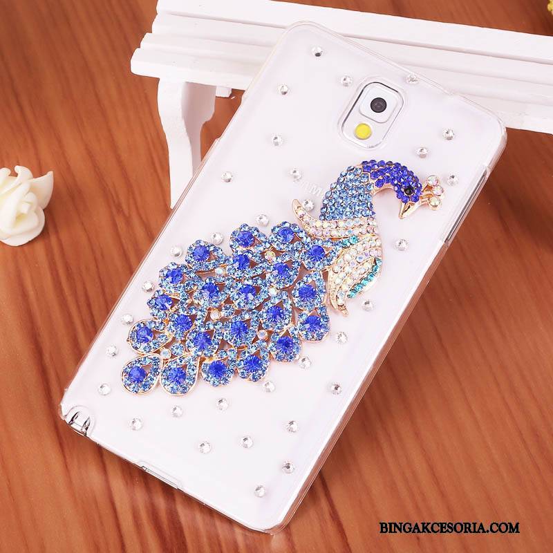 Samsung Galaxy Note 3 Etui Ochraniacz Etui Na Telefon Czerwony Futerał Rhinestone Gwiazda