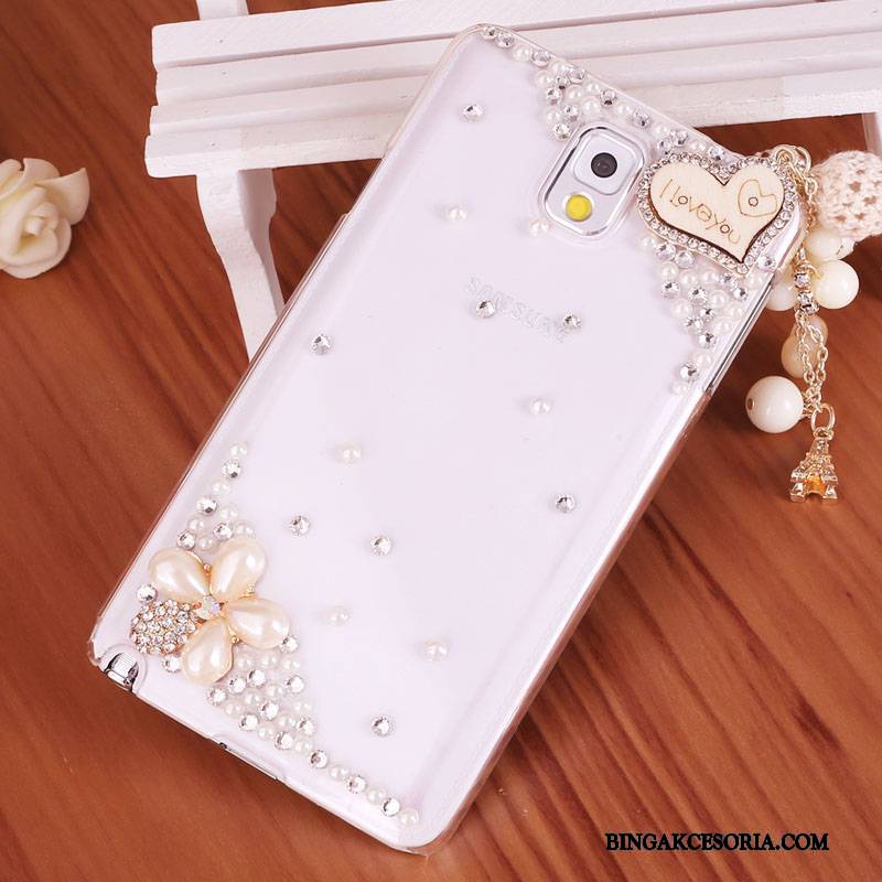 Samsung Galaxy Note 3 Etui Ochraniacz Etui Na Telefon Czerwony Futerał Rhinestone Gwiazda