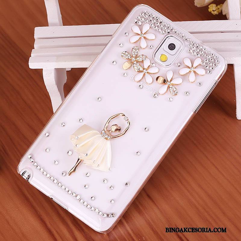 Samsung Galaxy Note 3 Etui Ochraniacz Etui Na Telefon Czerwony Futerał Rhinestone Gwiazda