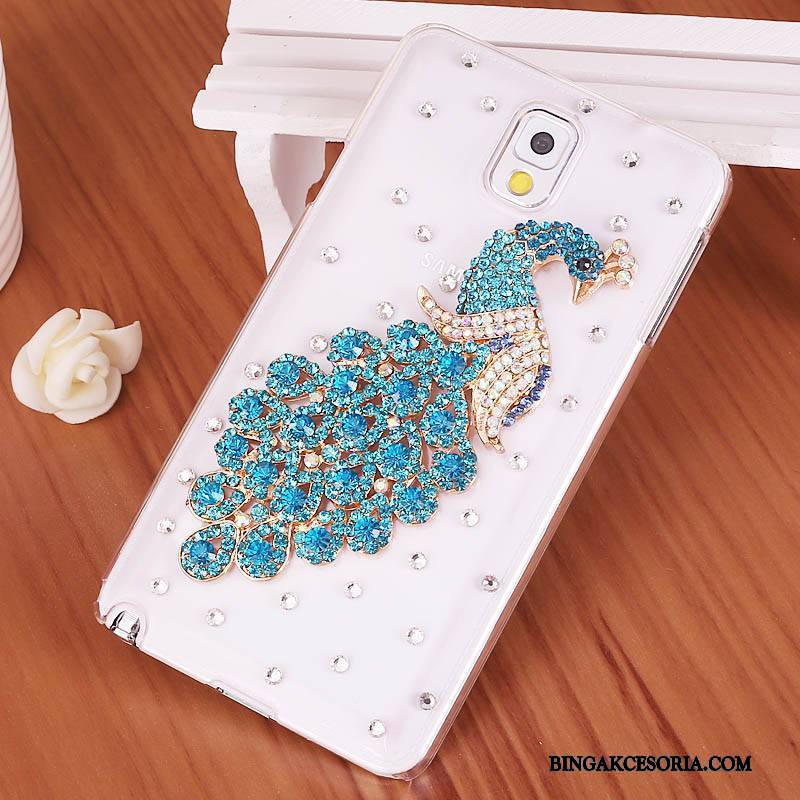 Samsung Galaxy Note 3 Etui Ochraniacz Etui Na Telefon Czerwony Futerał Rhinestone Gwiazda