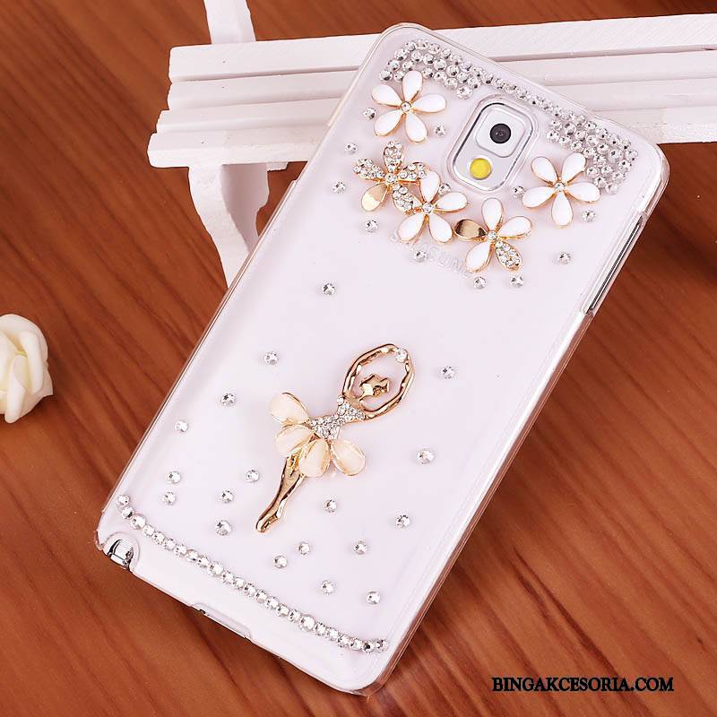 Samsung Galaxy Note 3 Etui Ochraniacz Etui Na Telefon Czerwony Futerał Rhinestone Gwiazda