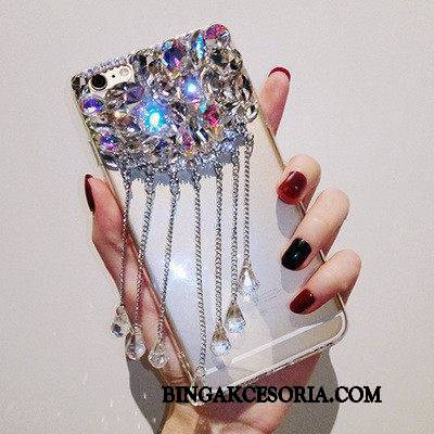 Samsung Galaxy Note 3 Futerał Rhinestone Klejnoty Etui Na Telefon Gwiazda Anti-fall Z Frędzlami Kolor