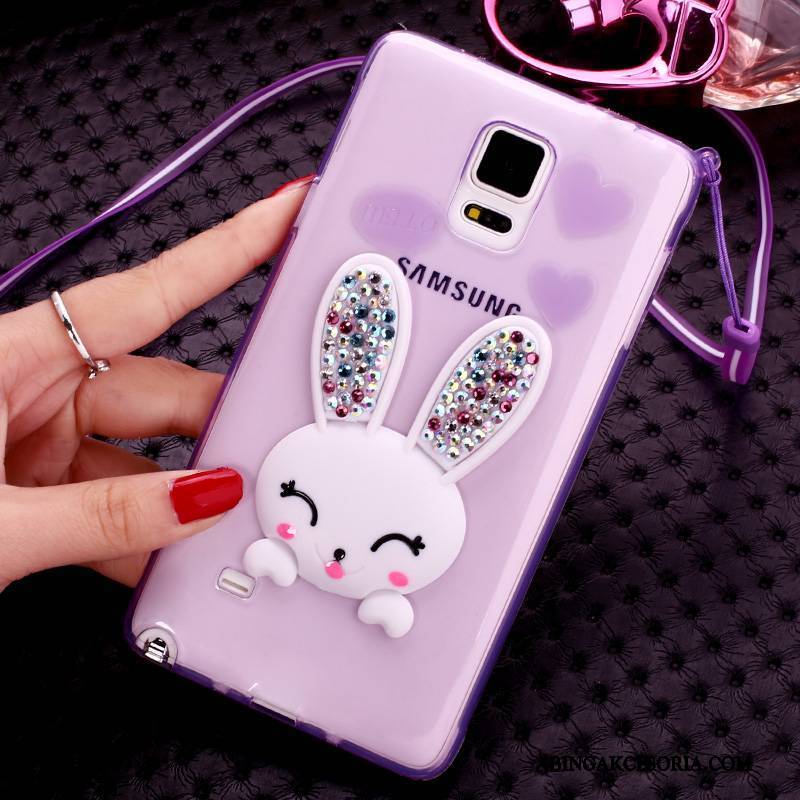 Samsung Galaxy Note 4 Futerał Zielony Rhinestone Jasny Gwiazda Futrzany Pompon Etui Na Telefon Silikonowe