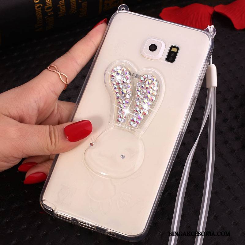 Samsung Galaxy Note 5 Etui Silikonowe Futerał Rhinestone Ochraniacz Gwiazda Etui Na Telefon