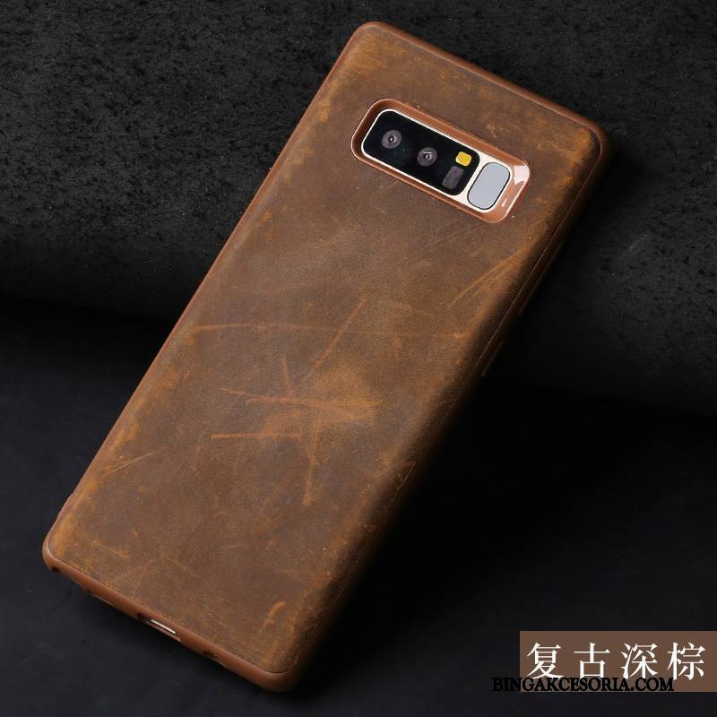 Samsung Galaxy Note 8 Futerał Anti-fall Modna Marka All Inclusive Etui Ochraniacz Kreatywne Vintage