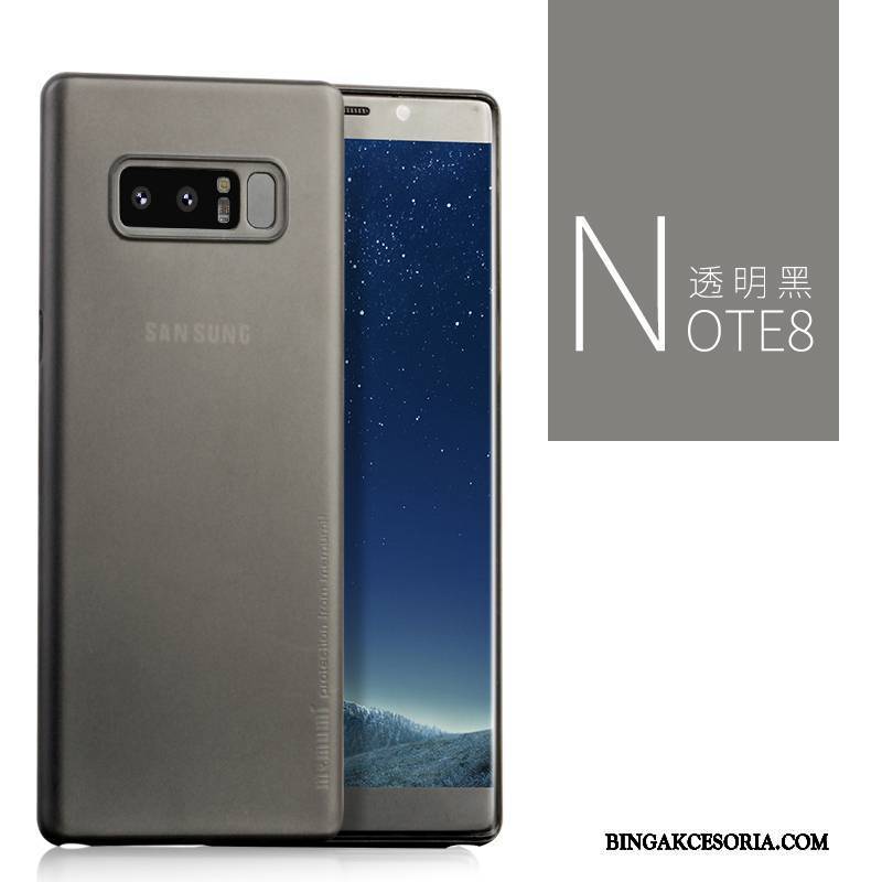 Samsung Galaxy Note 8 Futerał Nubuku Cienkie Nowy Etui Silikonowe Niebieski Etui Na Telefon