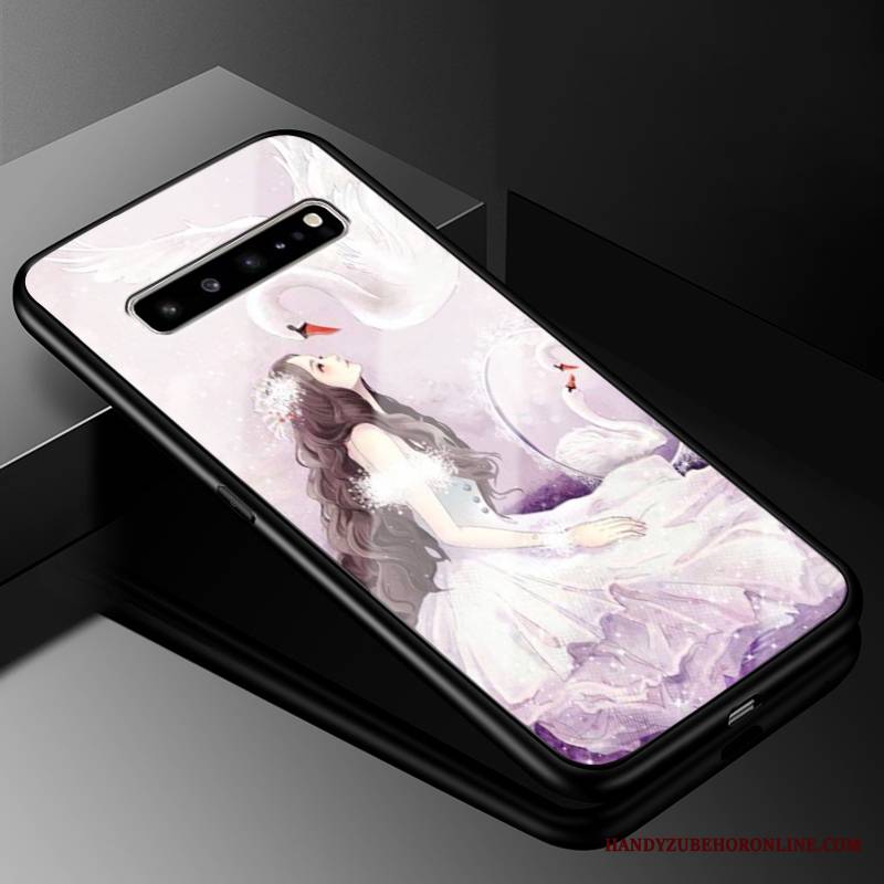 Samsung Galaxy S10 5g Anti-fall All Inclusive Etui Ochraniacz Telefon Komórkowy Szkło Futerał