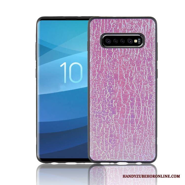 Samsung Galaxy S10 Futerał Czarny Etui Etui Na Telefon Kolor Osobowość Anti-fall