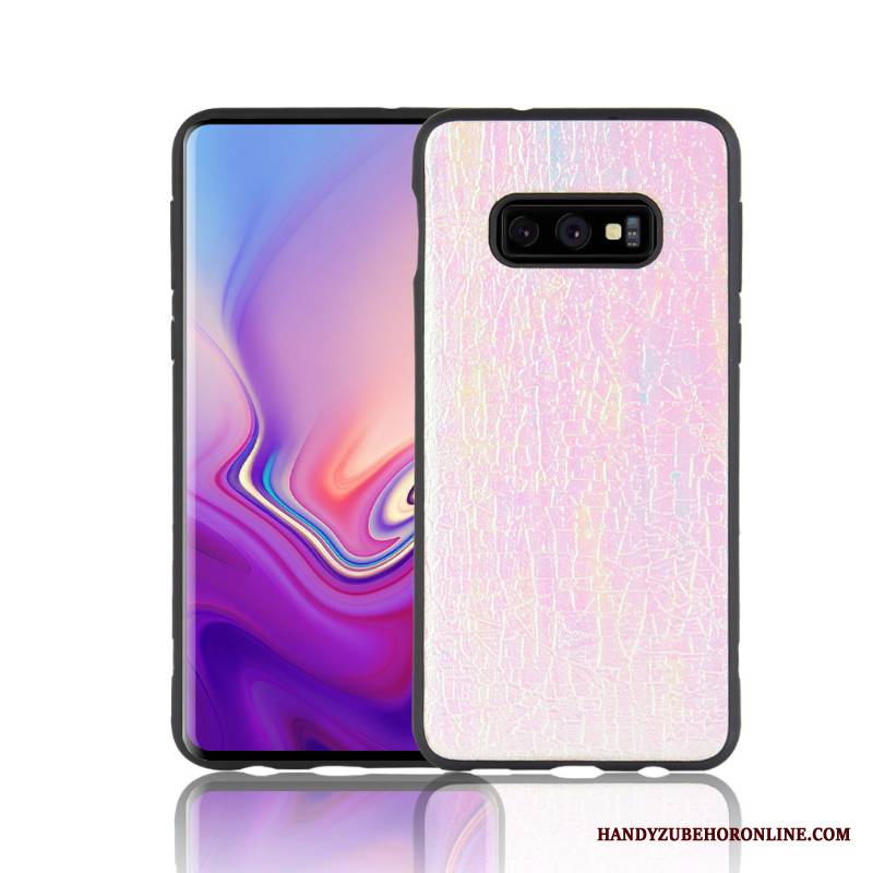 Samsung Galaxy S10e Futerał Kolor All Inclusive Ochraniacz Miękki Pomarańczowy Gwiazda Żółty