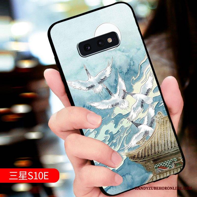 Samsung Galaxy S10e Futerał Ochraniacz Zielony Etui All Inclusive Nowy Gwiazda Relief