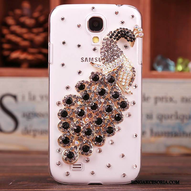 Samsung Galaxy S4 Futerał Tendencja Etui Złoto Nowy Rhinestone Gwiazda Ochraniacz