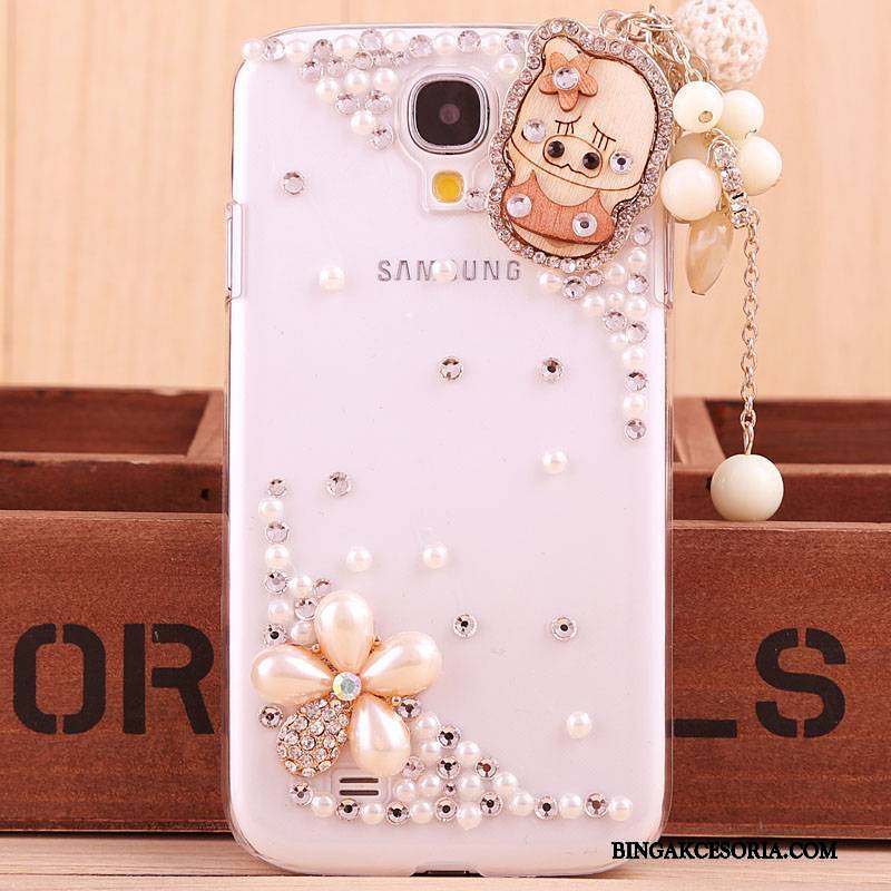 Samsung Galaxy S4 Rhinestone Etui Na Telefon Nowy Ochraniacz Złoto Gwiazda Futerał