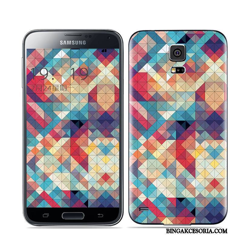 Samsung Galaxy S5 Czarny Telefon Komórkowy Futerał Etui Na Telefon Tylna Pokrywa Gwiazda