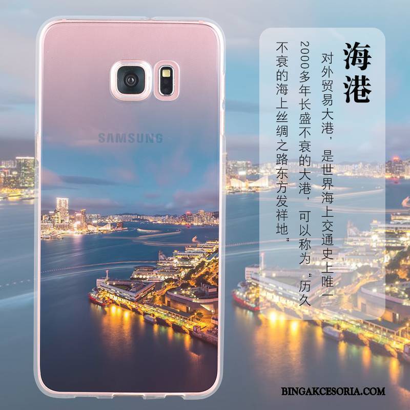 Samsung Galaxy S6 Futerał Anti-fall Etui All Inclusive Niebieski Ochraniacz Gwiazda Silikonowe