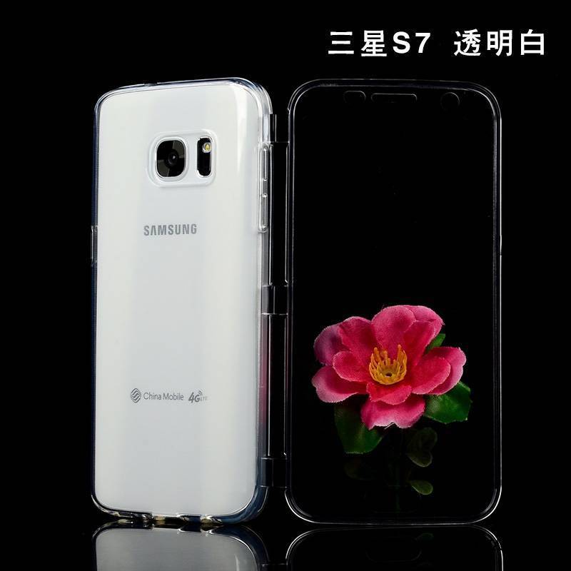 Samsung Galaxy S7 Futerał Pokrowce Gwiazda Ochraniacz Etui Przezroczysty Silikonowe Anti-fall