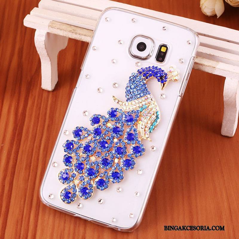 Samsung Galaxy S7 Gwiazda Futerał Ochraniacz Telefon Komórkowy Etui Anti-fall Rhinestone