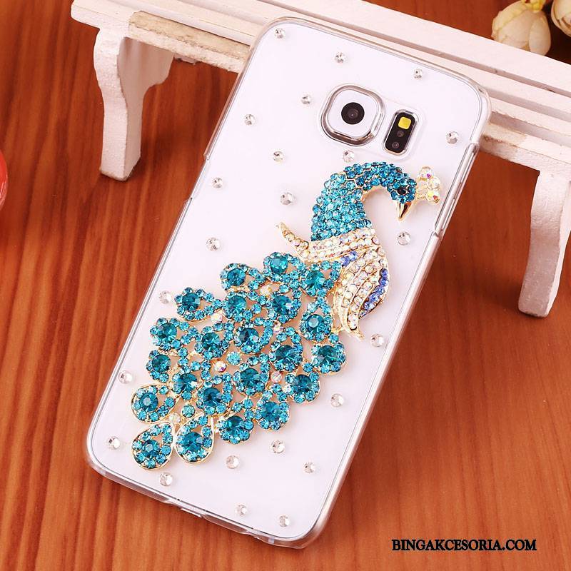 Samsung Galaxy S7 Gwiazda Futerał Ochraniacz Telefon Komórkowy Etui Anti-fall Rhinestone