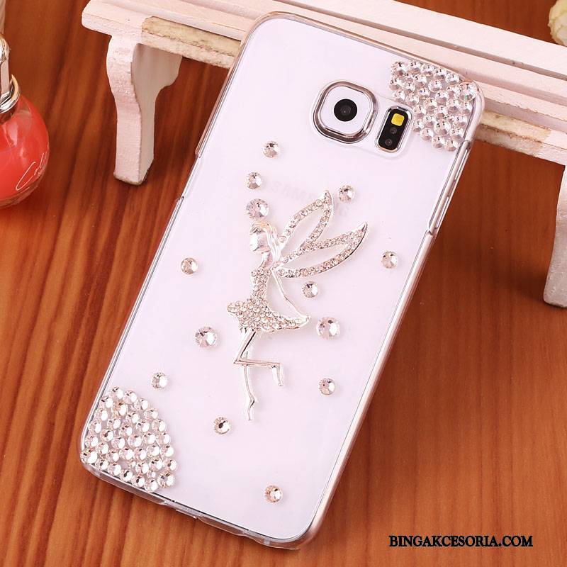 Samsung Galaxy S7 Gwiazda Futerał Ochraniacz Telefon Komórkowy Etui Anti-fall Rhinestone