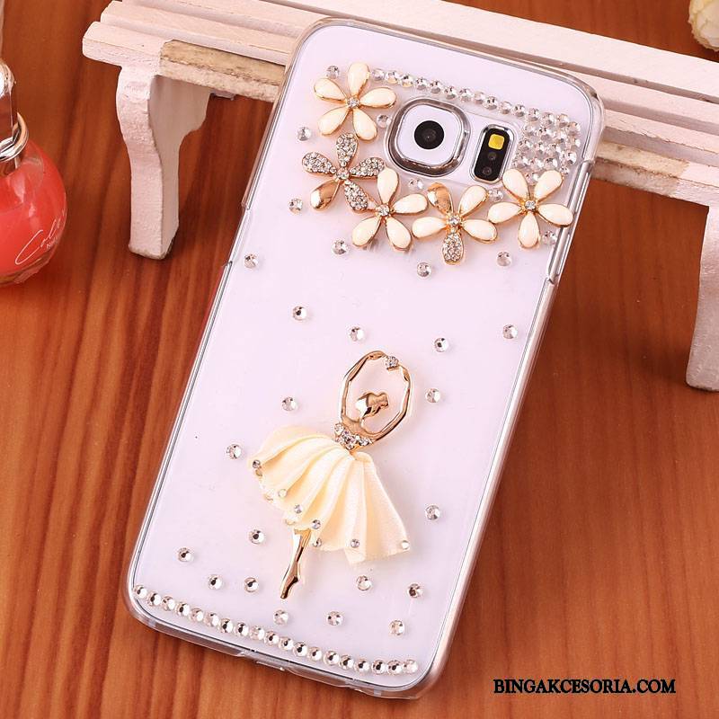 Samsung Galaxy S7 Gwiazda Futerał Ochraniacz Telefon Komórkowy Etui Anti-fall Rhinestone