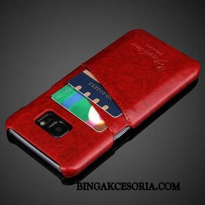 Samsung Galaxy S7 Tylna Pokrywa Telefon Komórkowy Etui Etui Na Telefon Prawdziwa Skóra Gwiazda Skórzany Futerał