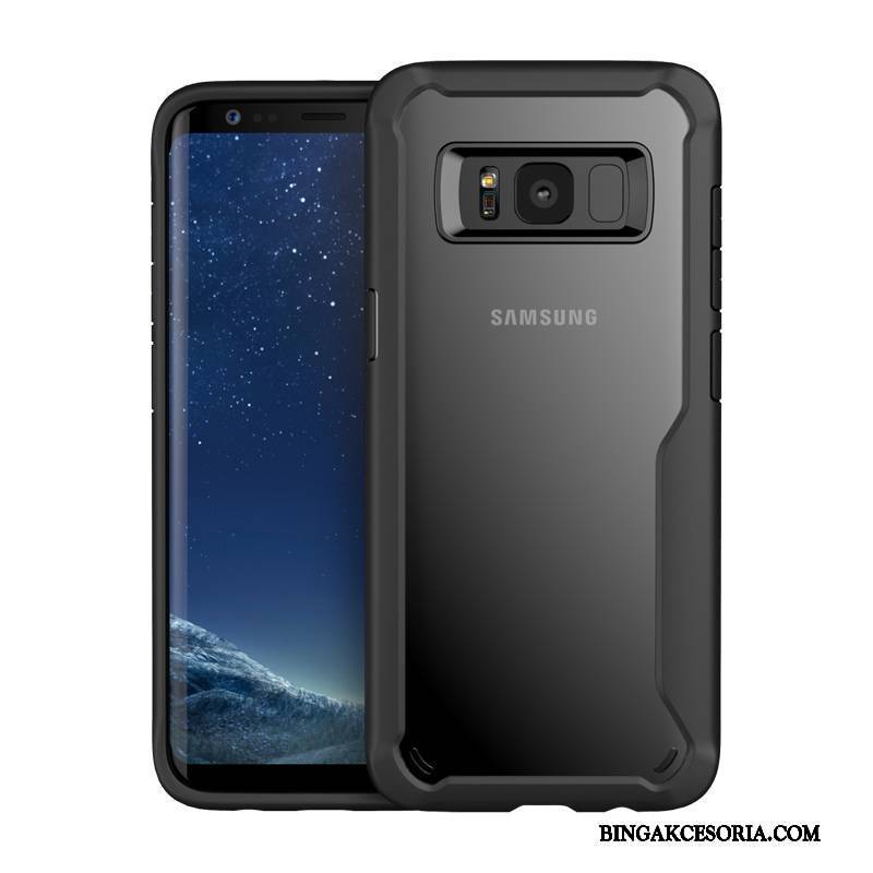 Samsung Galaxy S8 Etui Miękki Anti-fall Gwiazda Szary Futerał Silikonowe