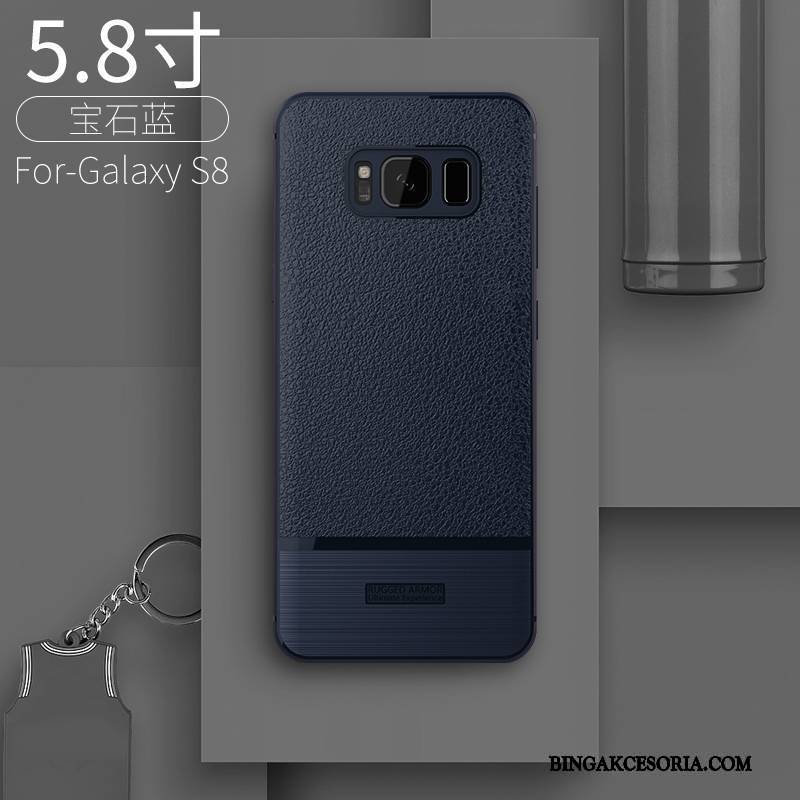 Samsung Galaxy S8 Futerał All Inclusive Tendencja Etui Etui Na Telefon Silikonowe Gwiazda Anti-fall