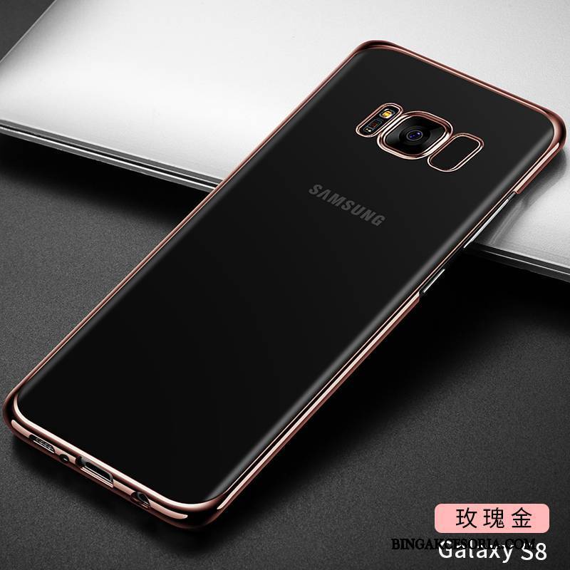 Samsung Galaxy S8+ Futerał Etui Tendencja Gwiazda Luksusowy Czerwony Cienka Anti-fall