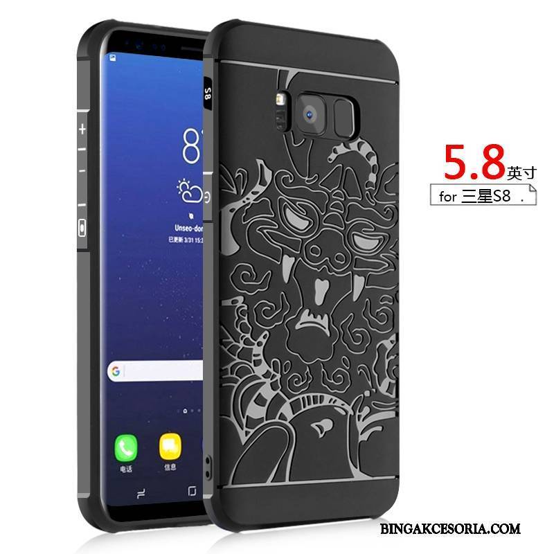 Samsung Galaxy S8+ Futerał Gwiazda Tendencja Etui All Inclusive Miękki Etui Na Telefon Silikonowe