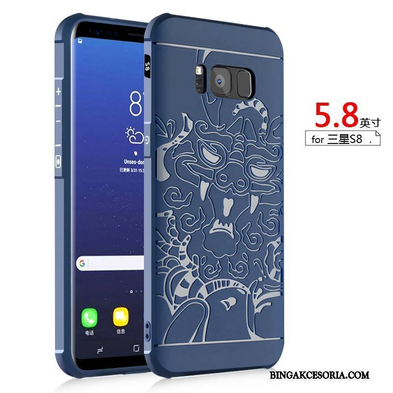 Samsung Galaxy S8+ Futerał Gwiazda Tendencja Etui All Inclusive Miękki Etui Na Telefon Silikonowe