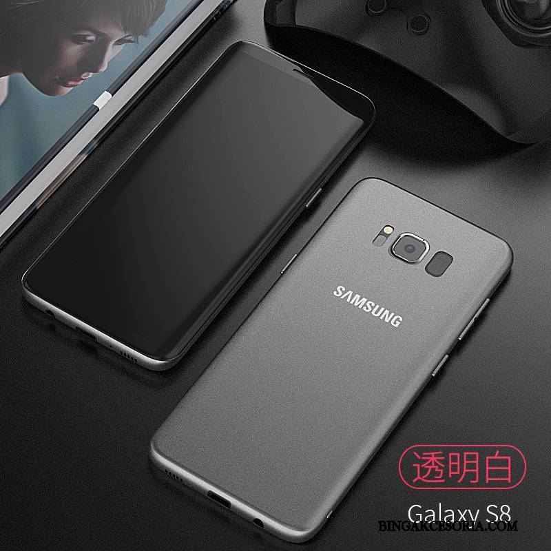 Samsung Galaxy S8 Futerał Proste Anti-fall Gwiazda Czerwony Cienkie Etui Na Telefon Silikonowe