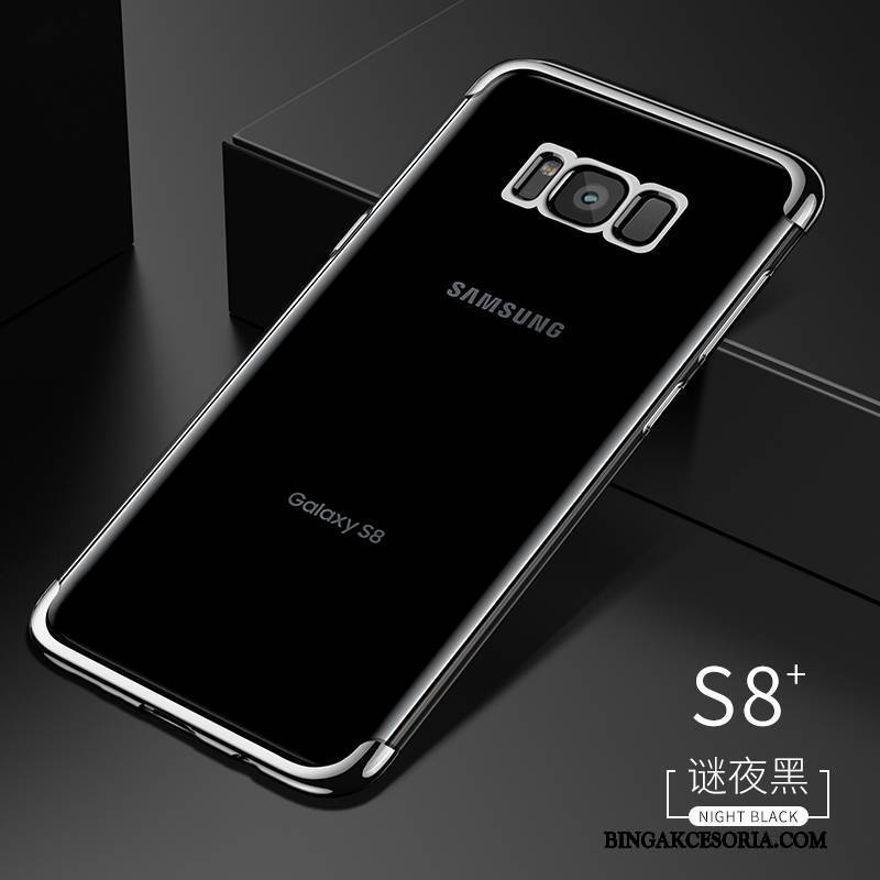 Samsung Galaxy S8+ Futerał Silikonowe Niebieski Cienkie Miękki Tendencja Etui Na Telefon All Inclusive