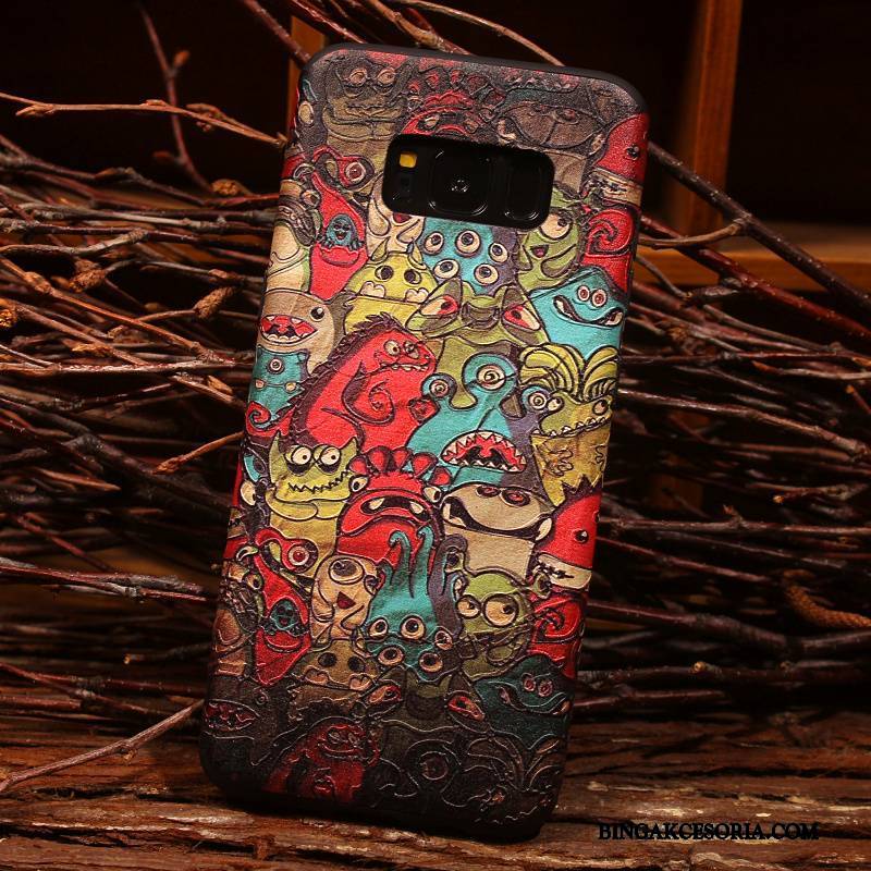 Samsung Galaxy S8 Gwiazda Relief Etui Kolor Futerał Kreatywne All Inclusive