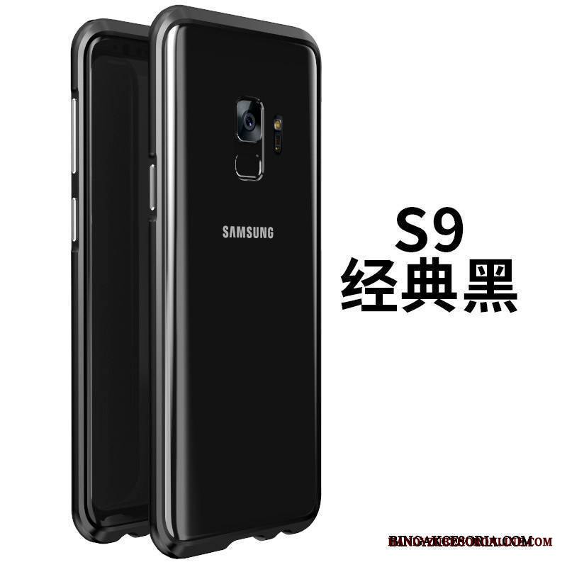 Samsung Galaxy S9 Etui Futerał Etui Na Telefon Szkło All Inclusive Czarny Metal