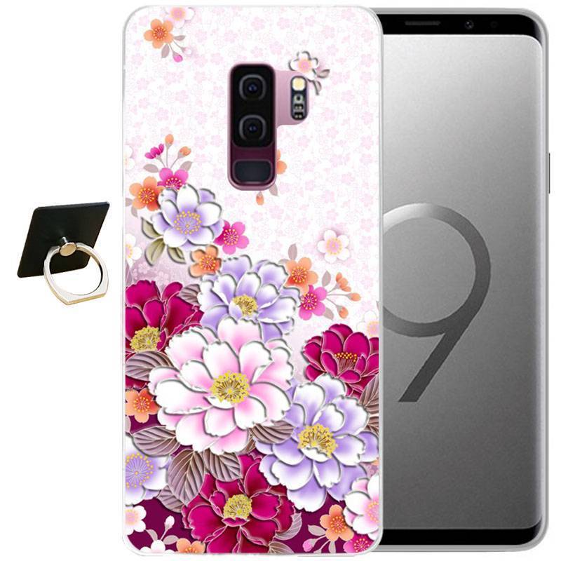 Samsung Galaxy S9 Etui Na Telefon Wiatr Futerał Niebieski All Inclusive Miękki Ochraniacz