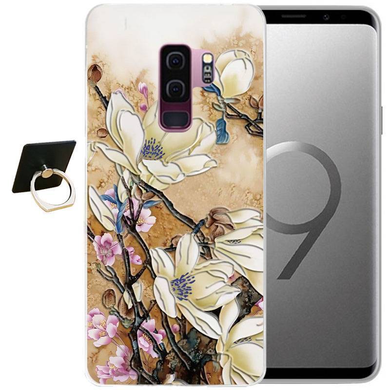 Samsung Galaxy S9 Etui Na Telefon Wiatr Futerał Niebieski All Inclusive Miękki Ochraniacz