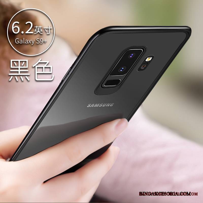 Samsung Galaxy S9+ Futerał Etui Na Telefon Ochraniacz Silikonowe Niebieski Gwiazda Cienka Anti-fall