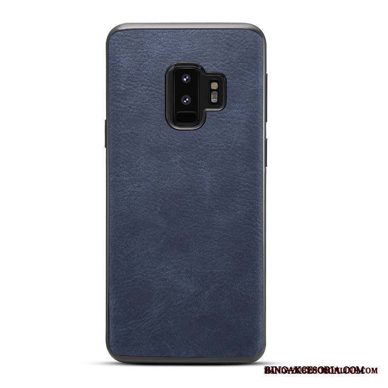 Samsung Galaxy S9 Futerał Etui Na Telefon Silikonowe Ochraniacz Vintage Skóra All Inclusive Wzór