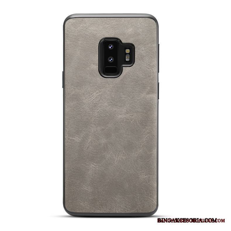 Samsung Galaxy S9 Futerał Etui Na Telefon Silikonowe Ochraniacz Vintage Skóra All Inclusive Wzór