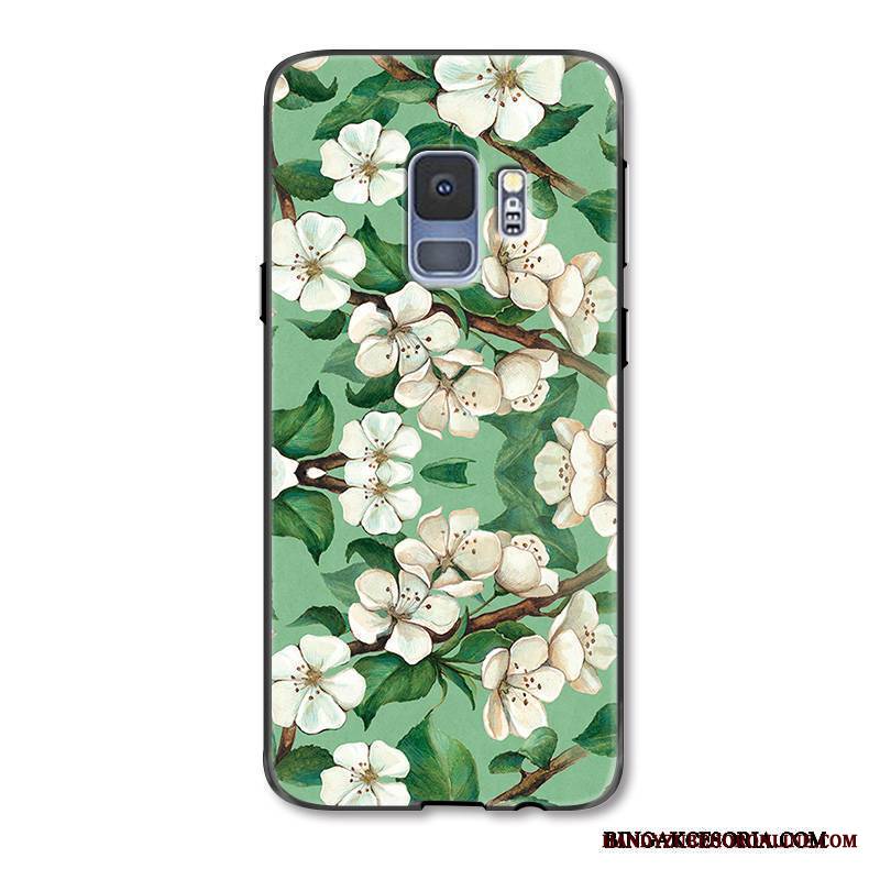 Samsung Galaxy S9+ Futerał Etui Relief Wiszące Ozdoby Anti-fall Moda Ochraniacz Mały