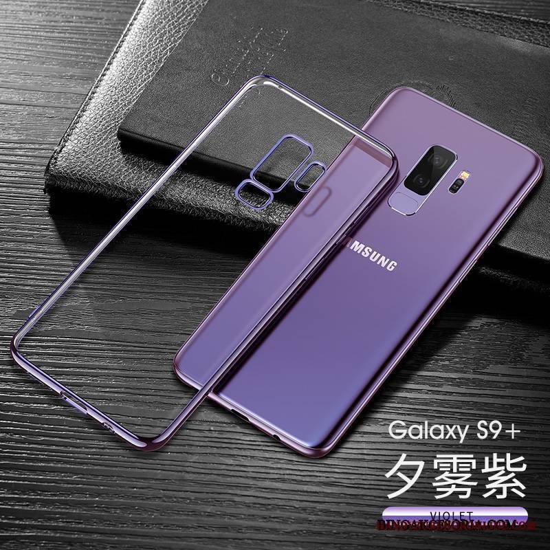 Samsung Galaxy S9+ Futerał Miękki Cienkie Etui Na Telefon Przezroczysty Gwiazda All Inclusive Anti-fall