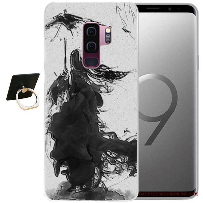 Samsung Galaxy S9+ Futerał Relief Kreskówka Etui Na Telefon Ochraniacz Różowe Gwiazda All Inclusive