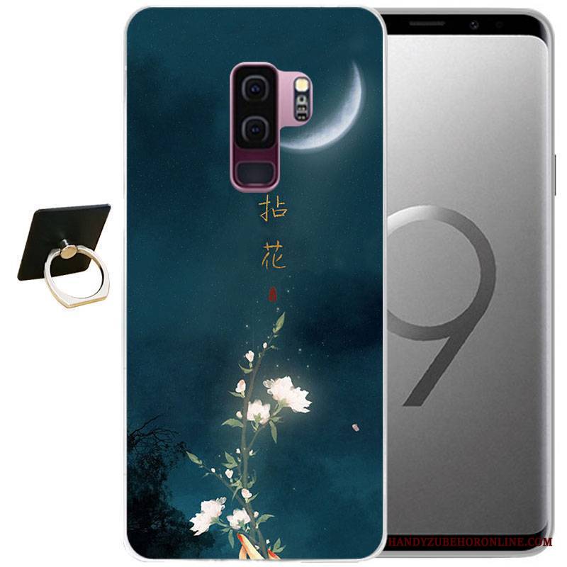 Samsung Galaxy S9+ Futerał Relief Kreskówka Etui Na Telefon Ochraniacz Różowe Gwiazda All Inclusive