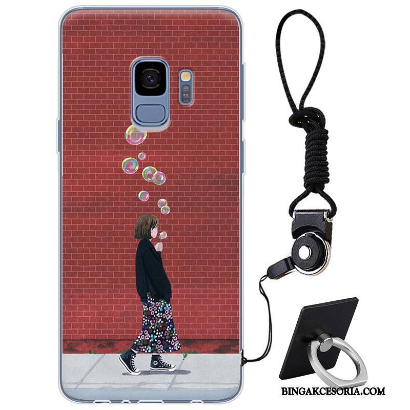 Samsung Galaxy S9 Futerał Tendencja All Inclusive Proste Silikonowe Anti-fall Etui Eleganckie