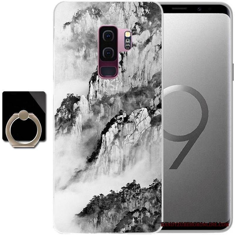 Samsung Galaxy S9+ Kolor Etui Purpurowy Futerał Ochraniacz Etui Na Telefon Anti-fall