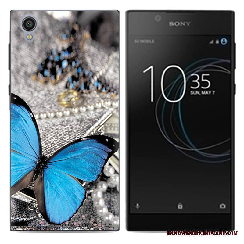 Sony Xperia L1 Futerał Cienkie Etui Na Telefon Pu Kreskówka Telefon Komórkowy Tendencja Miękki