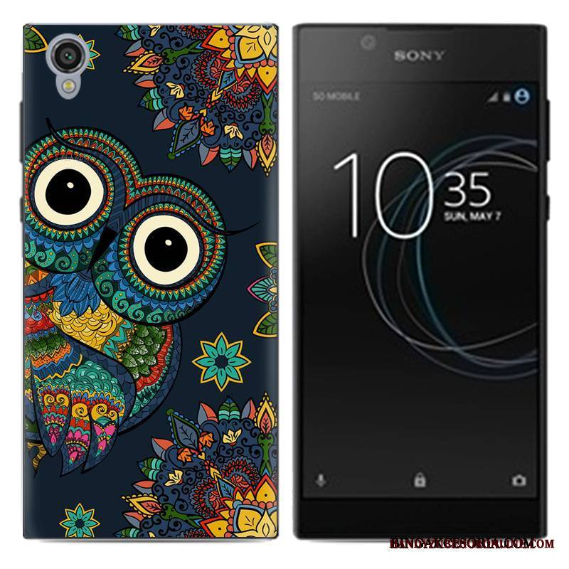 Sony Xperia L1 Futerał Cienkie Etui Na Telefon Pu Kreskówka Telefon Komórkowy Tendencja Miękki