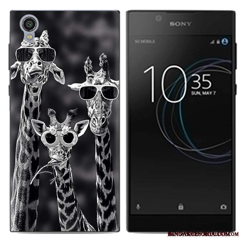 Sony Xperia L1 Futerał Cienkie Etui Na Telefon Pu Kreskówka Telefon Komórkowy Tendencja Miękki